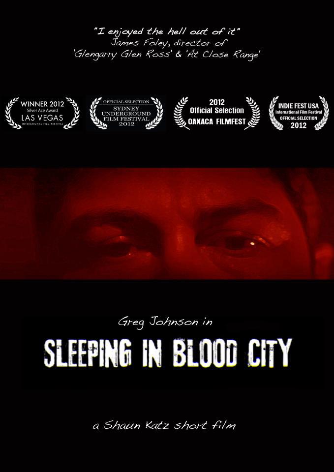 Sleeping in Blood City poster