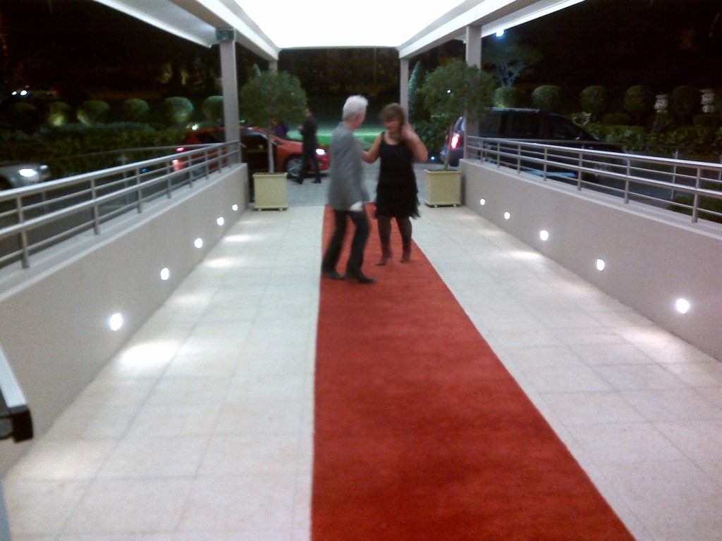 Dancing up the red carpet with Vera