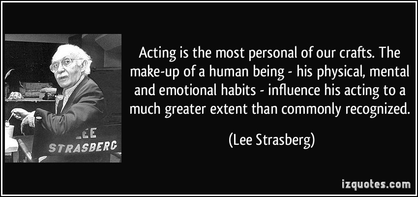 Lee Strasberg quote